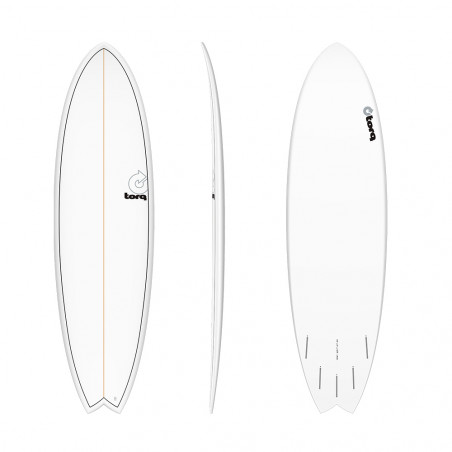 SURF TORQ FISH TET PINLINE BLANC