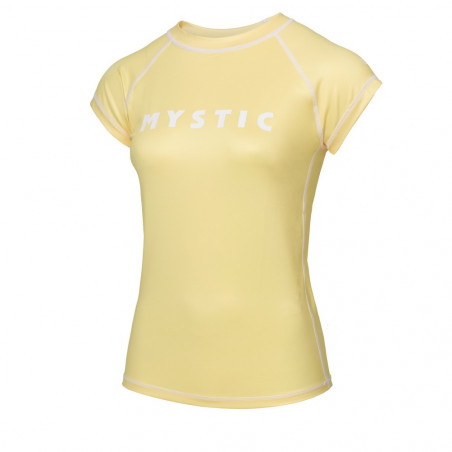 Lycra Femme Mystic Star manches courtes jaune