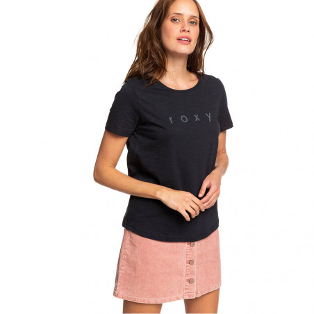 T-SHIRT ROXY RED SUNSET NOIR FEMME