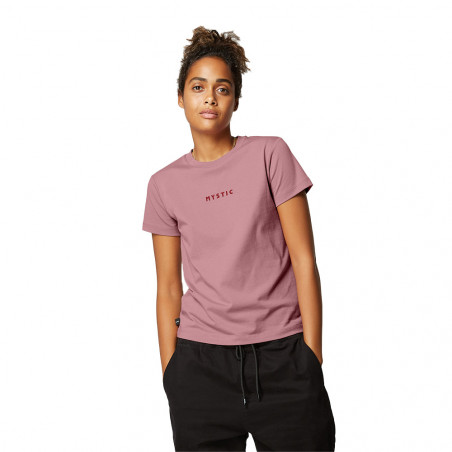 T-shirt Femme Brand rose Mystic