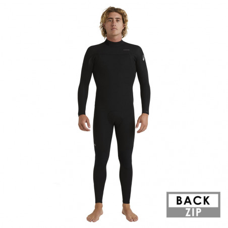 COMBINAISON QUIKSILVER ED SESSIONS 3/2 FREEZIP NOIR