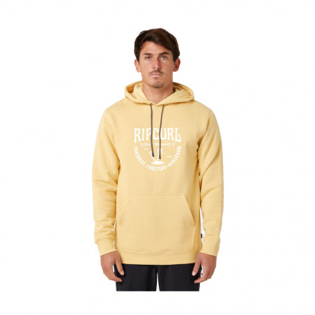 SWEAT À CAPUCHE RIPCURL LES ESTA JAUNE