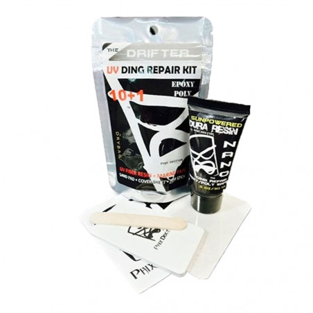 KIT DE REPARATION PHIX DOCTOR THE DRIFTER MINI TRAVEL KIT - EPOXY ET POLYESTER