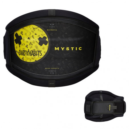 HARNAIS MYSTIC MAJESTIC DIRTY HABITS NOIR/JAUNE