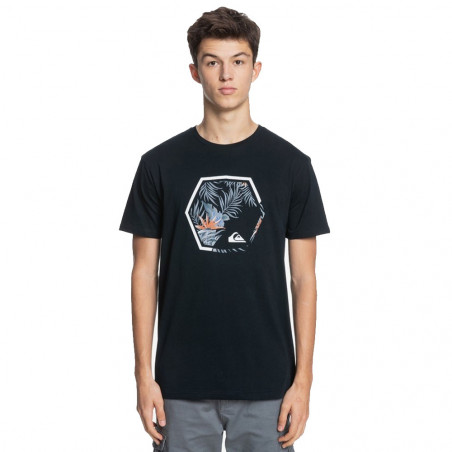 T-SHIRT QUIKSILVER FADINGOUT NOIR