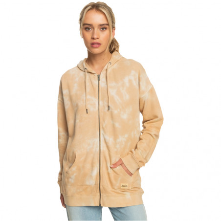 VESTE ZIPPÉ ROXY FOOLS GOLD BEIGE