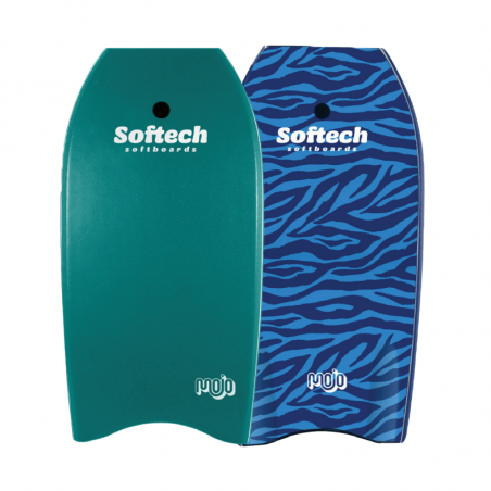 BODYBOARD SOFTECH MOJO VERDIGRIS ZEBRA