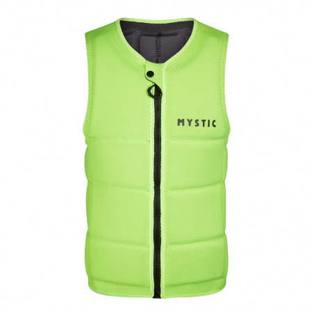 Gilet Impact Mystic Brand frontzip jaune