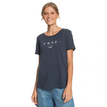 T-SHIRT ROXY OCEANHOLIC A J TEES BLEU FEMME