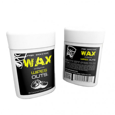 LINGETTES NETTOYANTES PHIX DOCTOR WAX WIPEOUT