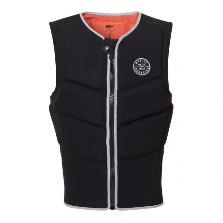 Gilet Impact Kitesurf Mystic Foil frontzip noir