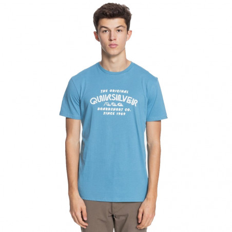 T-SHIRT QUIKSILVER WIDERMILE BLEU CIEL