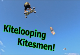 The Kitelooping Kitesmen : Une Session sur herbe avec Davide Ursell et son équipe