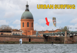 Quand le kitesurf et le wingfoil s’invitent au cœur de Toulouse !