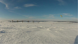 L'hiver en Auvergne.