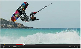 Bruna Kajiya Kiteboarding à Tarifa