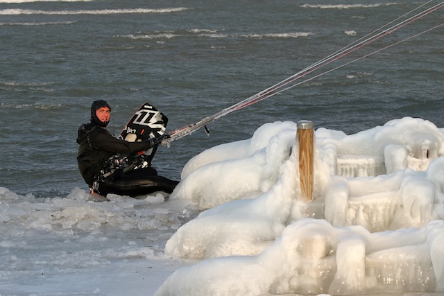 Des eskimos sur le lac Léman