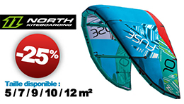 Arrivage North Fuse 2011 chez flysurf.com