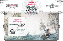 Trafalgar remixé par Red Bull