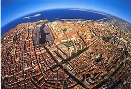 La place du kite à Marseille