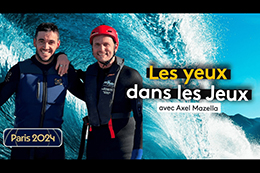 Les Yeux dans les Jeux : Direction les J.O 2024 pour Axel Mazella