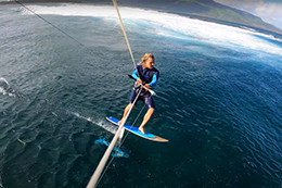 Manawa, un spot de rêve pour les kitesurfeurs !