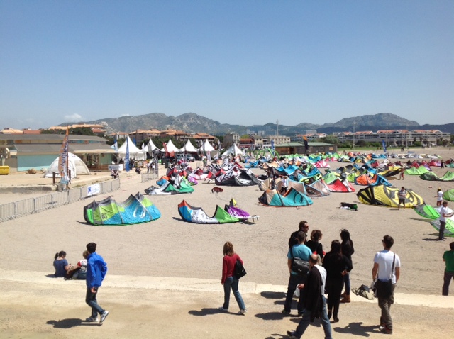 Début de la Race à Marseille