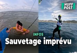 Bruno Lobo : Le kitesurfeur brésilien sauve une femme de la noyade lors d'une sortie en mer