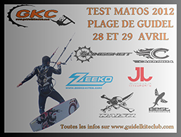 Guidel Kite Surf : test matos