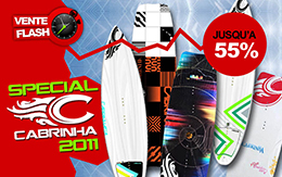 Vente Flash Cabrinha ce weekend sur Flysurf !