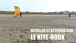 Décoller et atterrir avec le Kite-hook