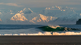 Du surf en Alaska